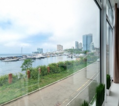 Panorama sea view Studio (Панорамный вид на море, до 3 гостей), Станюковича 48/5 в Vvo apartments group