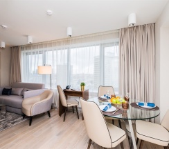 Апартаменты 1 спальня+1 спальня коннект в Intermark Residence