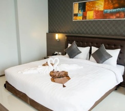 Двухместный номер Superior с видом на город двуспальная кровать в Picnic Hotel Bangkok