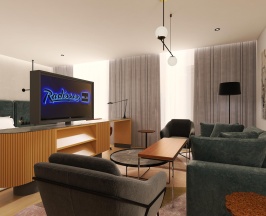 Номер полулюкс улучшенный в Radisson Blu Hotel Kaliningrad