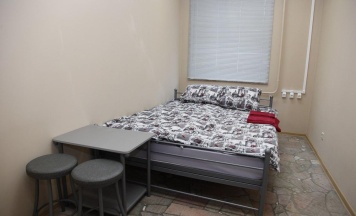 Кровать в 5-местном общем мужском номере в Hostel Inn