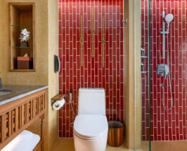 Двухместный номер Deluxe с балконом и с видом на сад двуспальная кровать в Anantara Hua Hin Resort