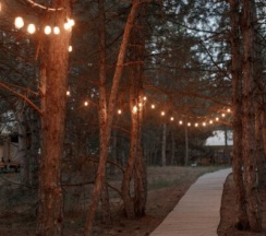 Большая дача с террасой в Синий Яр