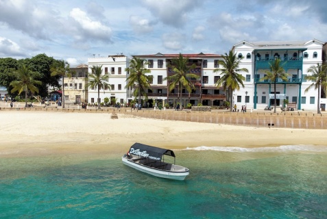 Стон Таун: Отель Mizingani Seafront Hotel