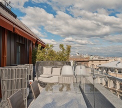 Люкс с террасой в Wawelberg Hotel St.Petersburg