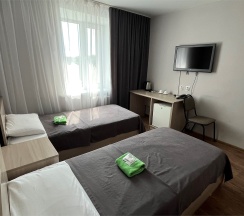 "Первая" категория с раздельными кроватями+доп.место в Авиатор