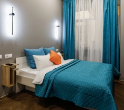 Двухместные апартаменты (двуспальная кровать) в Апартаменты J&N Apartments Ленина 18