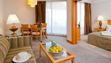 Люкс Deluxe с балконом и с частичным видом на море в Hotel Aria