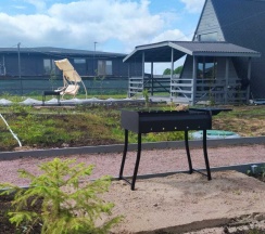 A-frame house в Семейная ферма