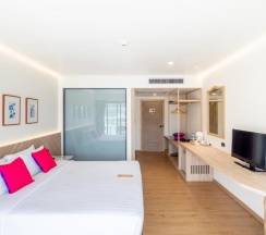 Двухместный номер Deluxe с видом на море 2 отдельные кровати в Отель Orchidacea Resort