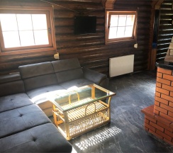 Дом для отдыха с баней и бассейном WoodRay в WoodRay