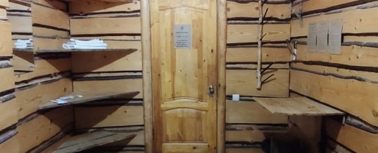 Номер эконом с 2 односпальными кроватями в Этно-усадьба здравомыслящих