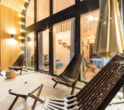 №10 BarnHouse 50m2 с кондиционером и закрытой территорией (оснащение дома см. Подробнее)) в Les holidays