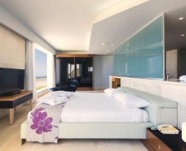 Двухместный полулюкс с видом на море двуспальная кровать в Barceló Tiran Sharm