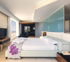 Двухместный полулюкс с видом на море двуспальная кровать в Barceló Tiran Sharm
