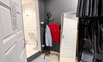 Кровать в общем номере в Hostel El biografo