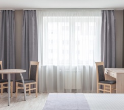 Двухместная студия Superior двуспальная кровать в Комплекс апартаментов Комфорт