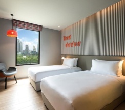 Двухместный номер Standard 2 отдельные кровати в ibis Styles Bangkok Sukhumvit 4