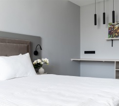 Двухкомнатные апартаменты LUX (5 этаж) в Real Apartments Sochi