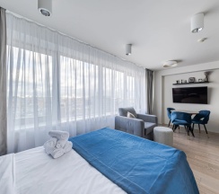 Студия Comfort с панорамным видом в Апарт-отель АпартАрбат