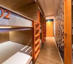Двухместный номер Standard двуспальная кровать в ibis budget BH Afonso Pena Savassi