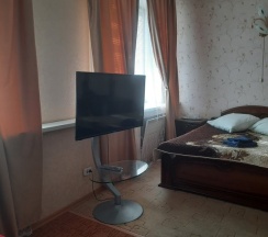 Двухместный люкс с красивым видом из окна двуспальная кровать в Уют