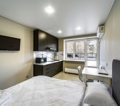 Комфорт №15 с террасой в Портал Апартментс