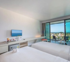 Двухместный номер Superior с видом на море 2 отдельные кровати в Отель The Yama Resort & Spa Kata Beach Phuket