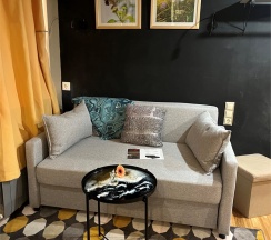 [54.2] Двухуровневые апартаменты с кондиционером у Дворцовой площади, 30 кв.м. в Darooms