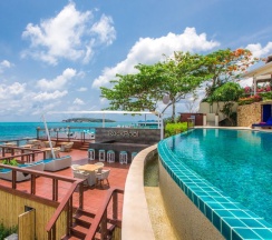 Четырёхместная вилла с 3 комнатами с видом на бассейн в Kanda Residences Pool Villas
