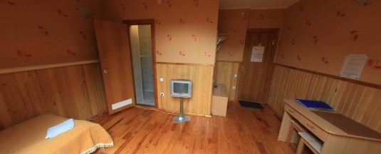 Номер эконом с 2 односпальными кроватями (мансарда) в Торопа