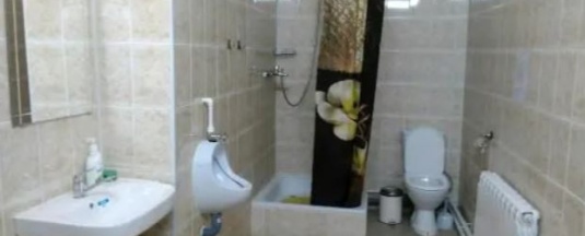 Двухместный номер с 2 односпальными кроватями в Калачинская