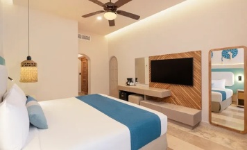 Двухместный номер Ocean View (2 отдельные кровати) в GR Solaris Caribe Adults Only - All Inclusive