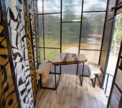 Трёхместный номер Standard с красивым видом из окна в Cabin shale