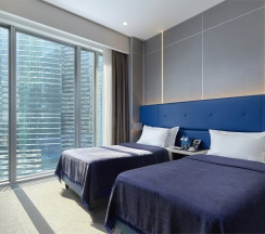 Studio Comfort Apartment с 2 односпальными кроватями в Diamond Apartments