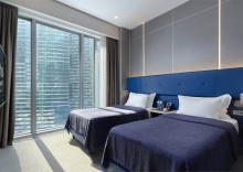 Studio Comfort Apartment с 2 односпальными кроватями в Diamond Apartments