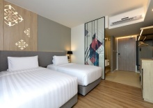 Двухместный номер Deluxe 2 отдельные кровати в Hotel Amber Pattaya