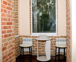 Двухместный номер Superior с балконом и с видом на город двуспальная кровать в Льгов