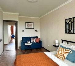 Апартаменты с панорамным видом на 13 этаже в Призма