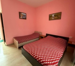 Комната стандарт с 2 односпальными и 1 двуспальной кроватью №2 в Алешкина мечта