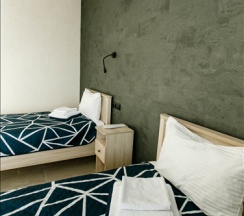 Стандарт с видом на море и общим балконом (twin) в Costa d`Ora