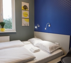 Двухместный номер с 1 кроватью и общей ванной комнатой в Hostel Bed Idea