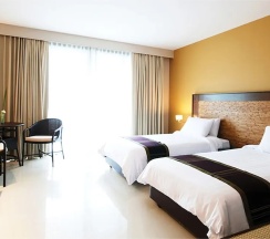 Двухместный номер Superior с видом на сад 2 отдельные кровати в Tara Mantra Cha Am Resort