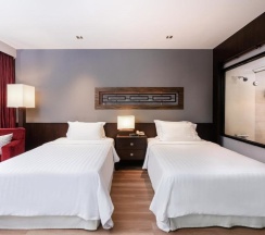 Двухместный номер Deluxe двуспальная кровать в A-One Bangkok Hotel