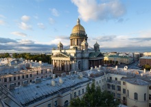 Люкс с видом на Исаакиевский собор в Renartiss Isaakiy St. Petersburg hotel