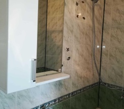 1-комнатные апартаменты стандарт с 2 односпальными и 1 двуспальной кроватью в Гостевой дом