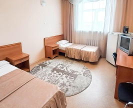 Номер стандарт с 2 односпальными кроватями в Smart Hotel KDO Томск
