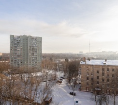 Garden - 3х местные апартаменты-студия у Ботанического сада (9 этаж) в Smart Lofts Moscow