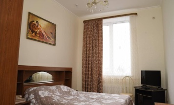 Номер эконом с 1 двуспальной кроватью №7 в Gold hotel