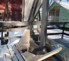 Дом с мангальной зоной в Чайка